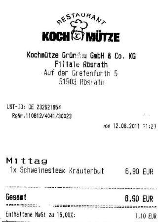 hsla Hffner Kochmtze Restaurant